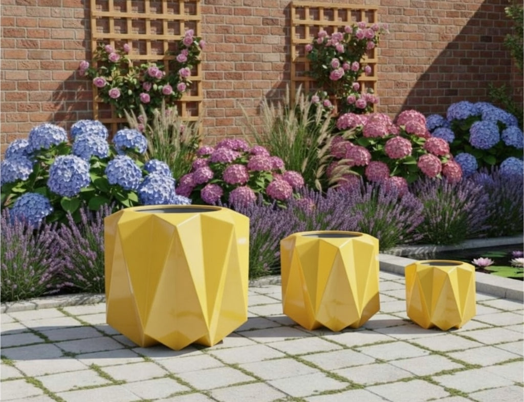 Aged Tuscan Wide Pot