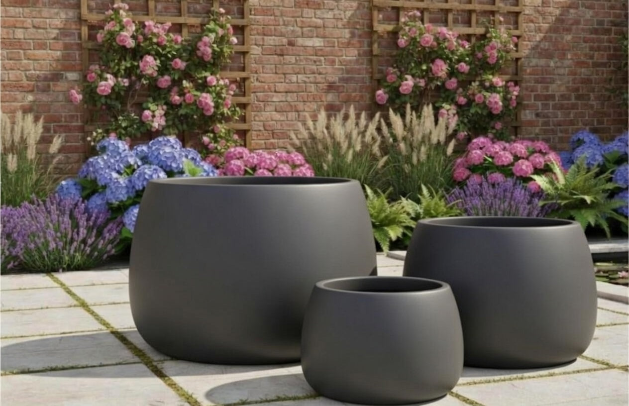 frp pot fiber planter