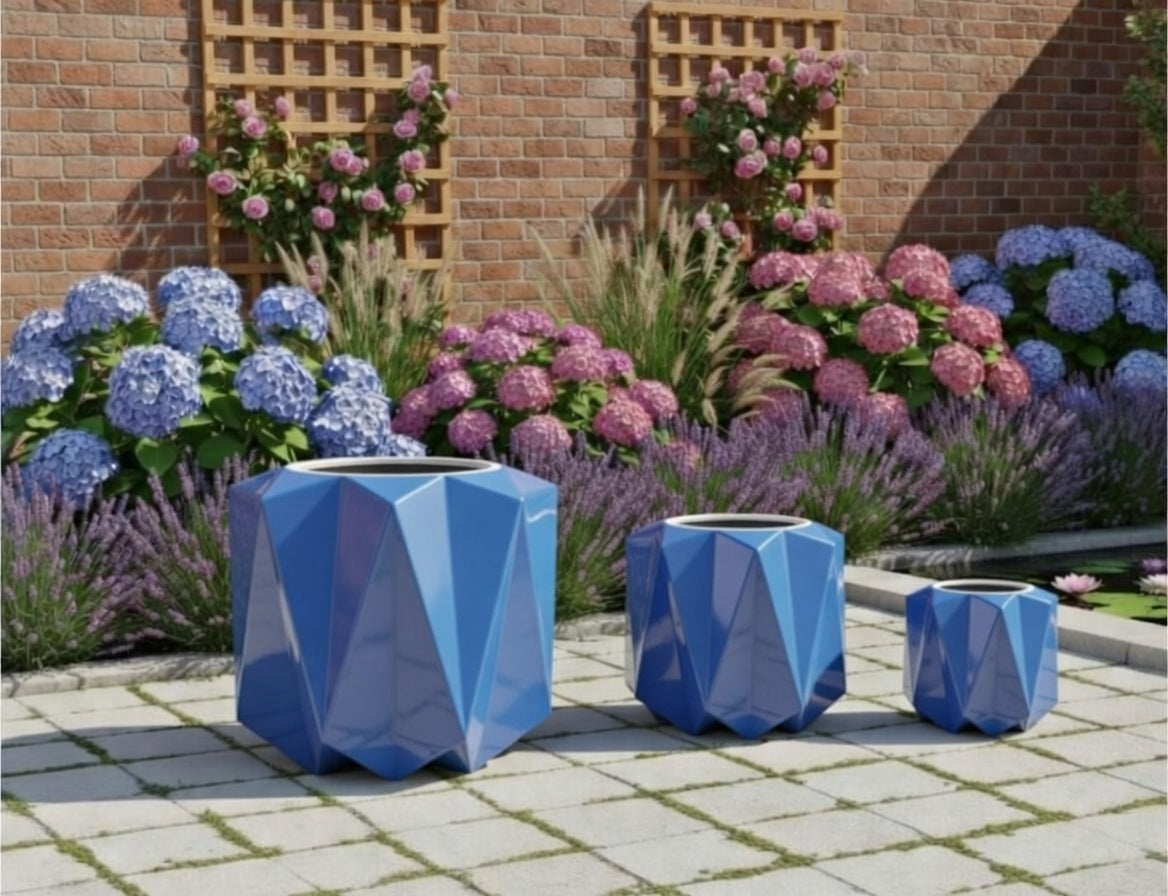 Aged Tuscan Wide Pot