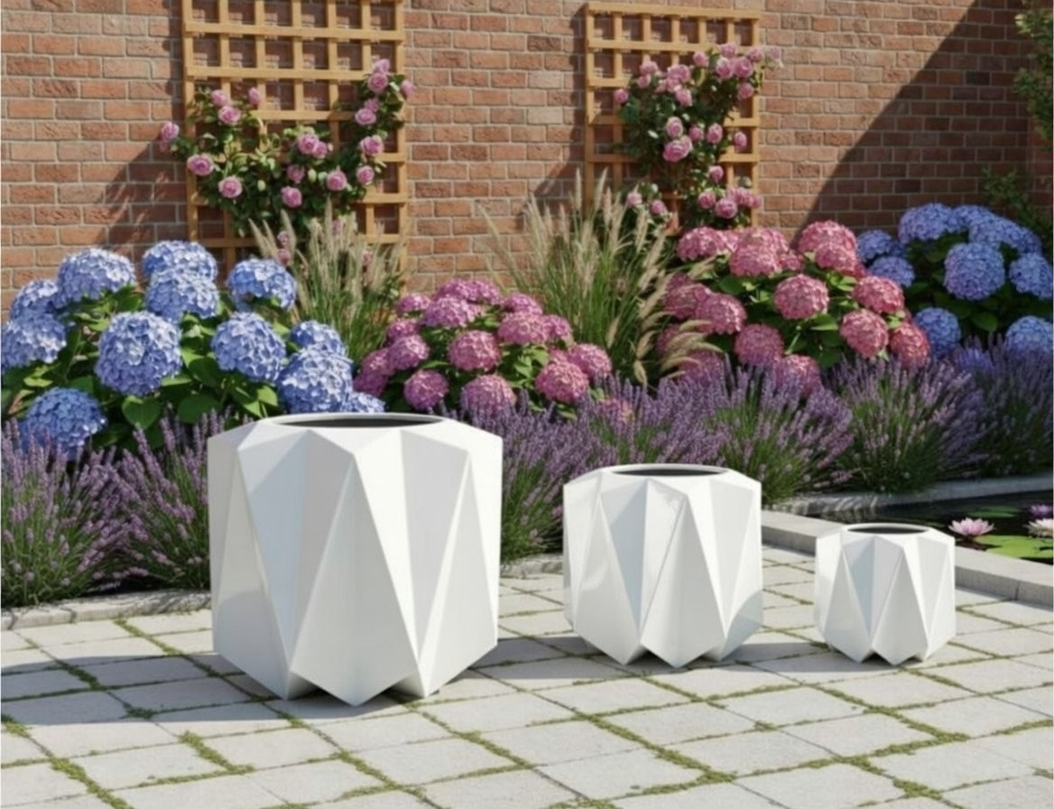 Aged Tuscan Wide Pot