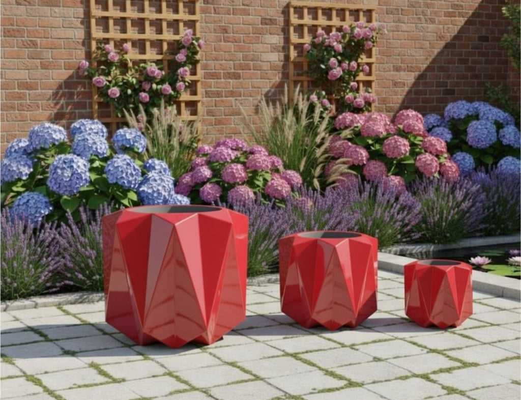 Aged Tuscan Wide Pot