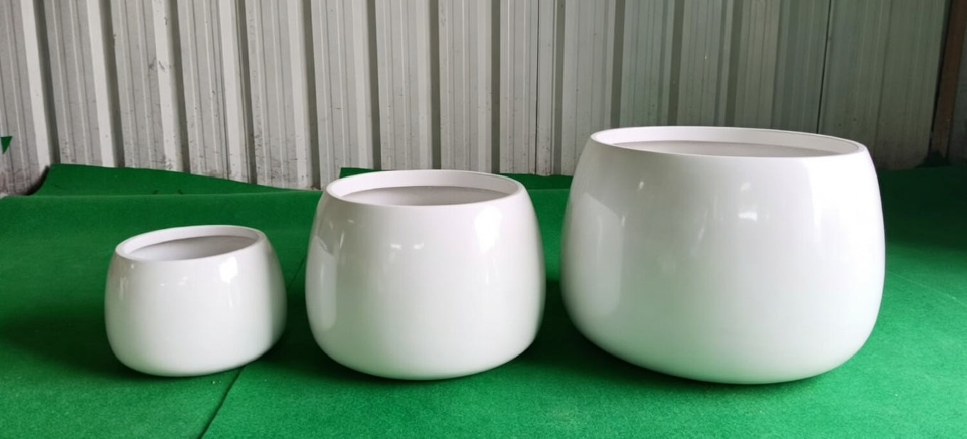 Zen Orb FRP Planter