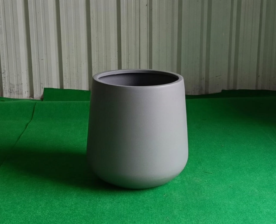 Minimalist Cylindrical FRP Planter